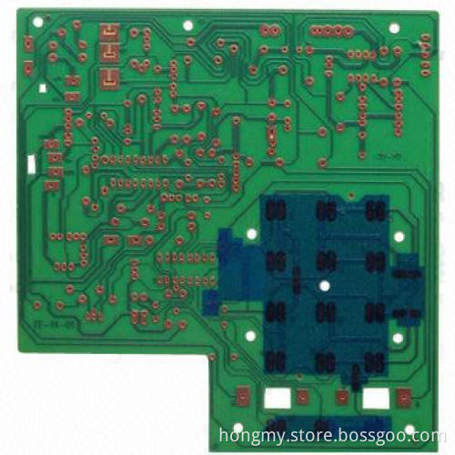 Double-sided PCB with Peelable Mask, 1.6mm Boards Thickness